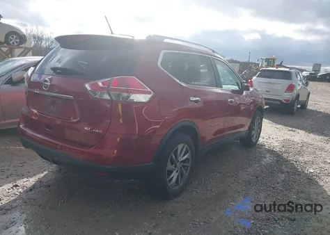 2015 Nissan Rogue Sl from USA, damaged, VIN 5N1AT2MV9FC867543